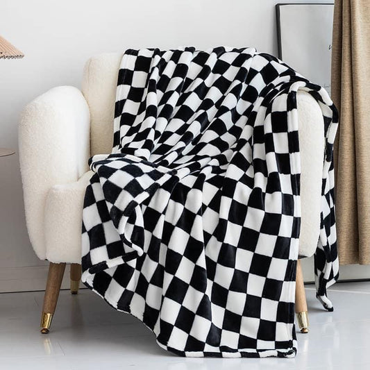 CHECKERED CLOUD-9 BLANKET