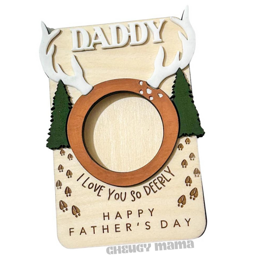 FATHER’S DAY PHOTO MAGNET | FOR THE HUNTING MAN