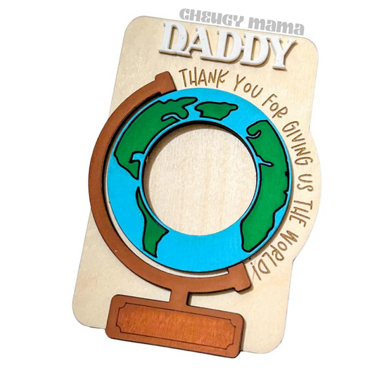 FATHER’S DAY PHOTO MAGNET | FOR THE WORDLY MAN