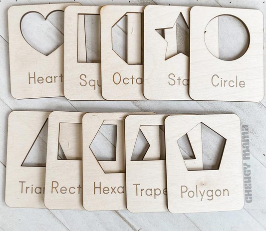 WOODEN FLASH CARDS