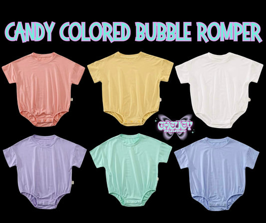 CANDY COLORED BUMBLE ROMPER