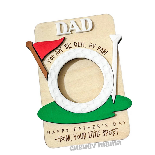 FATHER’S DAY PHOTO MAGNET | FOR THE GOLFING MAN