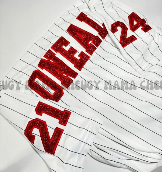 *SLEEVE ADD-ON FOR PINSTRIPE JERSEY